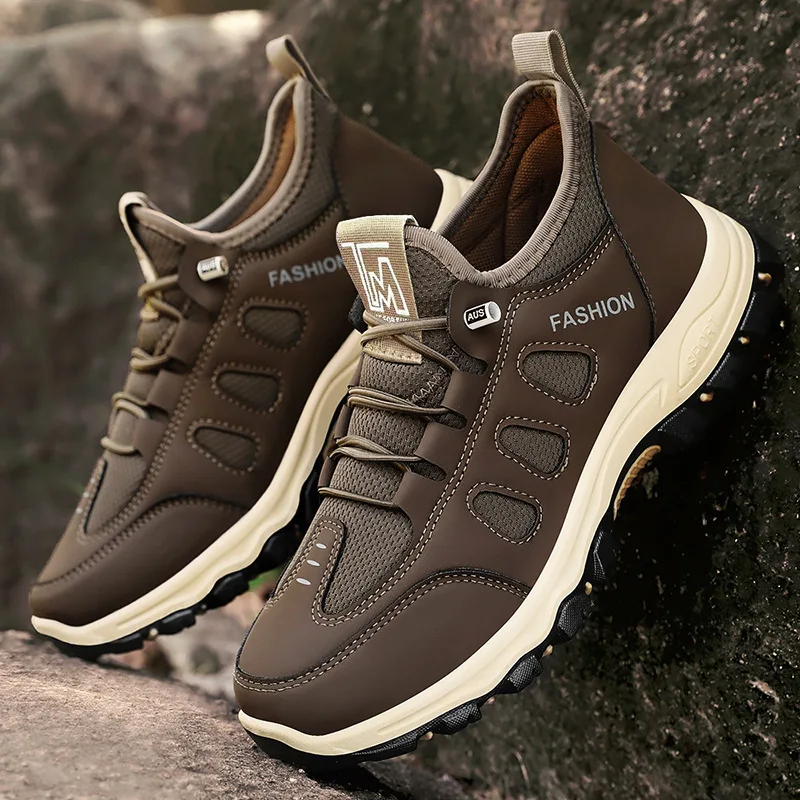 Outdoor Sport With Sticks - Herren-Wanderschuhe, modische, hochwertige Herren-Sneaker, Outdoor-Trekking- und