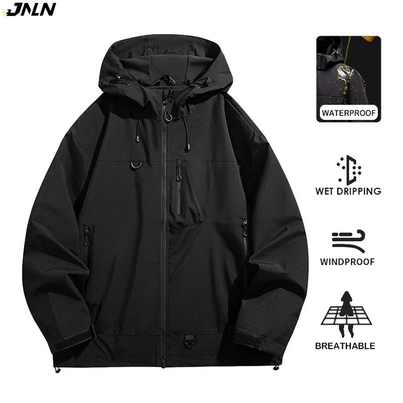 Outdoor Sport Windbreaker - JNLN Unisex wasserdichte Windjacke Outdoor Sport