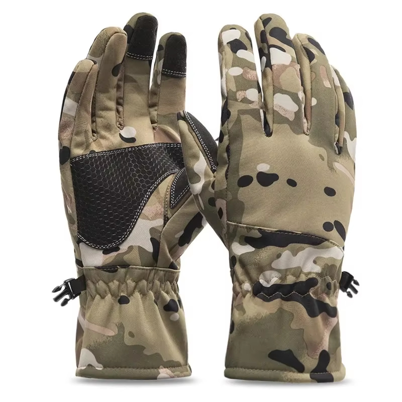 Outdoor Sport Gloves - Taktische Outdoor-Tarnhandschuhe für Jagd, Angeln, Wasserdicht,