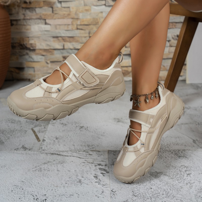 Outdoor Sport With Sticks - Damen Mesh Mary Jane Wanderschuhe 3,5CM