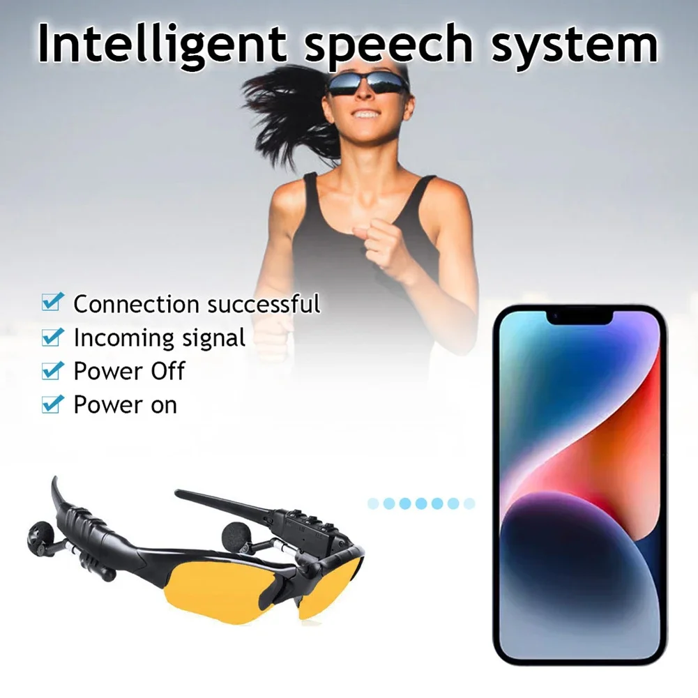 5.0 Stereo-Kopfhörer, kabellos – Outdoor Sport Glasses Bewertung und Preis