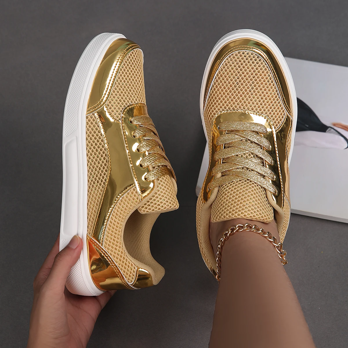 2026 Herbst Neue Mode Slip-on  – Outdoor Sport With Sticks Bewertung und Preis